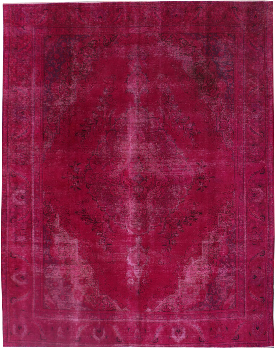 Crimson Overdyed 9' 9 x 12' 1 - No. 37533 - ALRUG Rug Store
