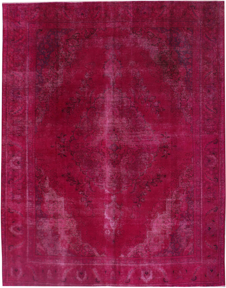 Crimson Overdyed 9' 9 x 12' 1 - No. 37533 - ALRUG Rug Store