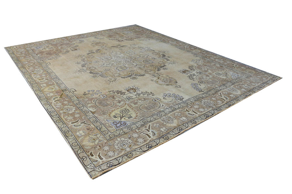Light Grey Vintage 9' 10 x 12' 4 - No. 37552 - ALRUG Rug Store