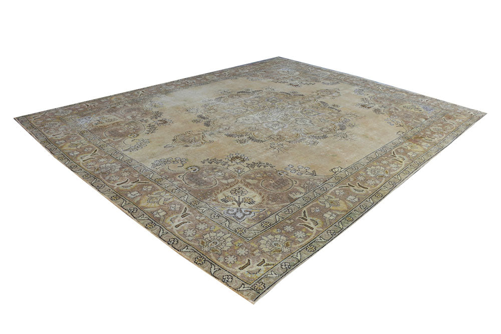 Light Grey Vintage 9' 10 x 12' 4 - No. 37552 - ALRUG Rug Store