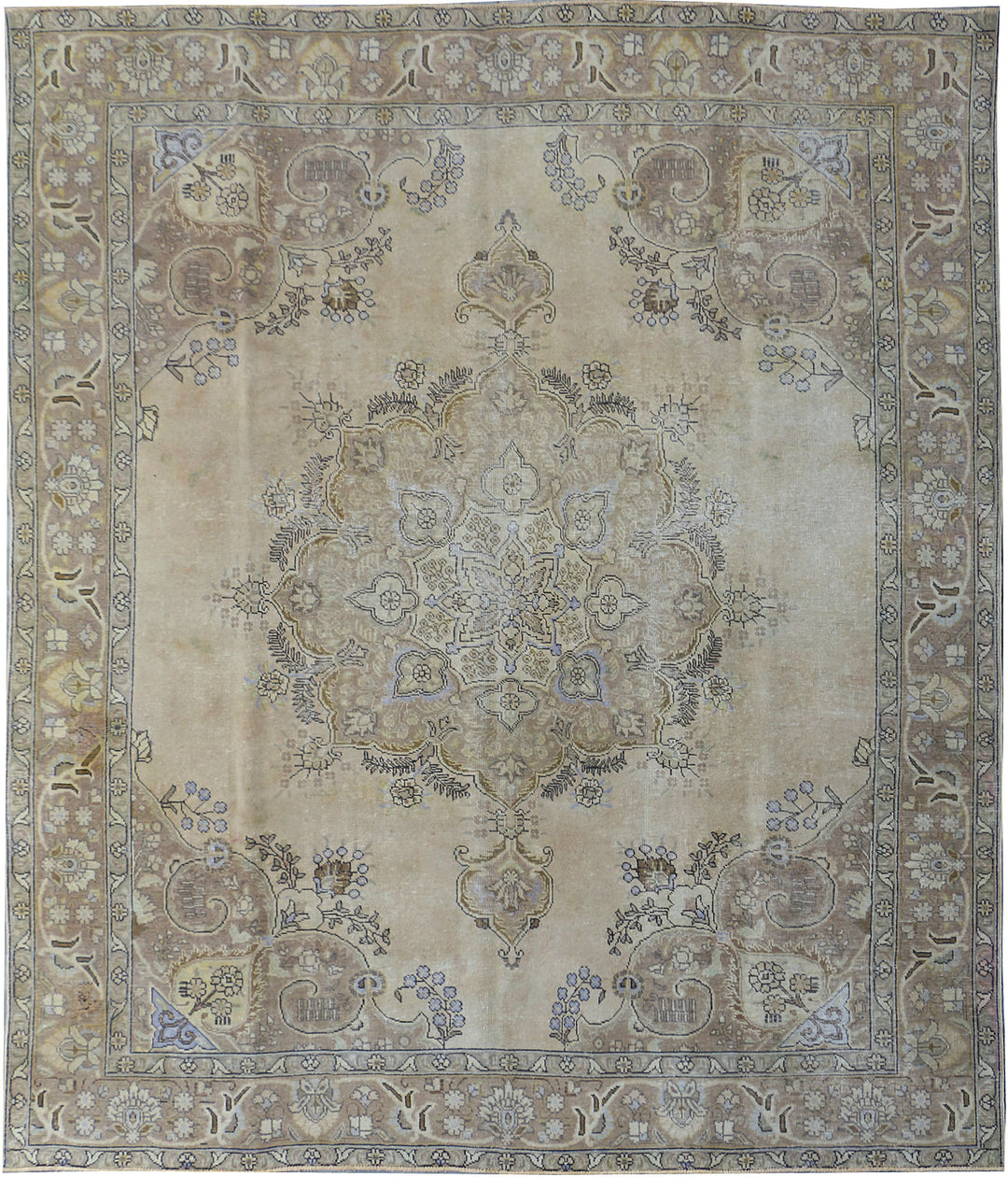 Light Grey Vintage 9' 10 x 12' 4 - No. 37552 - ALRUG Rug Store