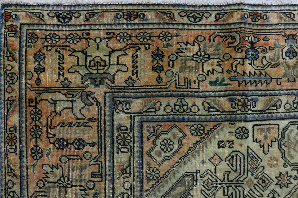 Dark Grey Vintage 7' 11 x 11' 7 - No. 37553 - ALRUG Rug Store