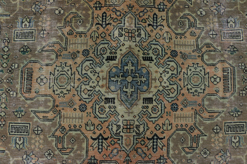 Dark Grey Vintage 7' 11 x 11' 7 - No. 37553 - ALRUG Rug Store