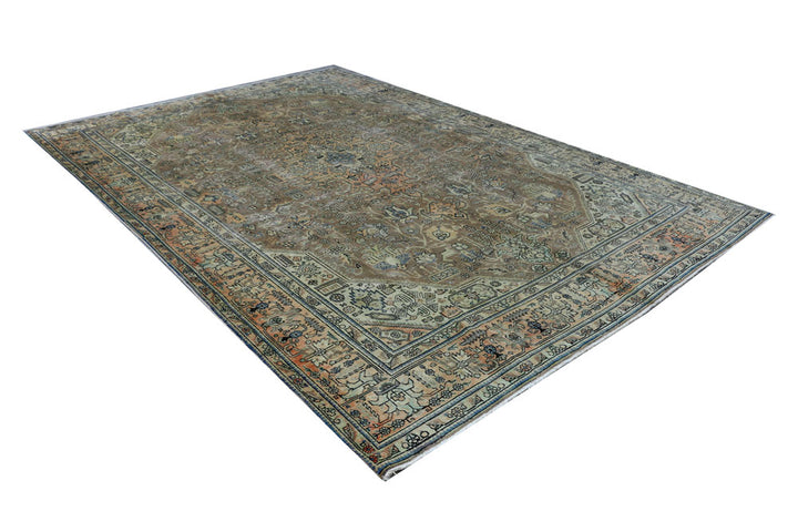 Dark Grey Vintage 7' 11 x 11' 7 - No. 37553 - ALRUG Rug Store