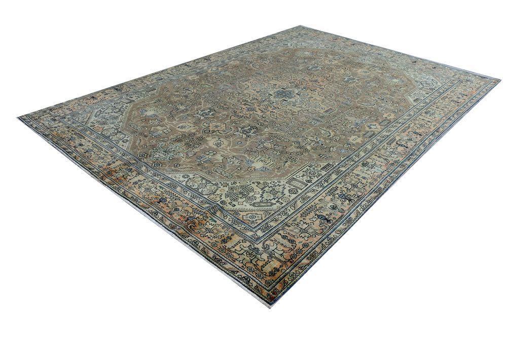 Dark Grey Vintage 7' 11 x 11' 7 - No. 37553 - ALRUG Rug Store