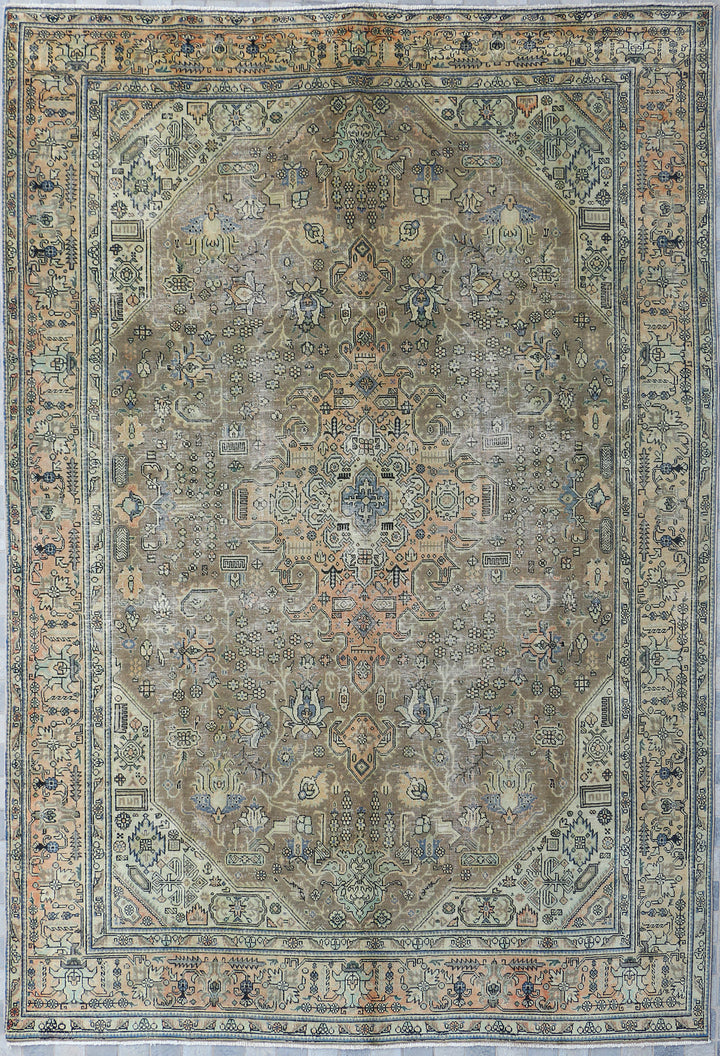 Dark Grey Vintage 7' 11 x 11' 7 - No. 37553 - ALRUG Rug Store