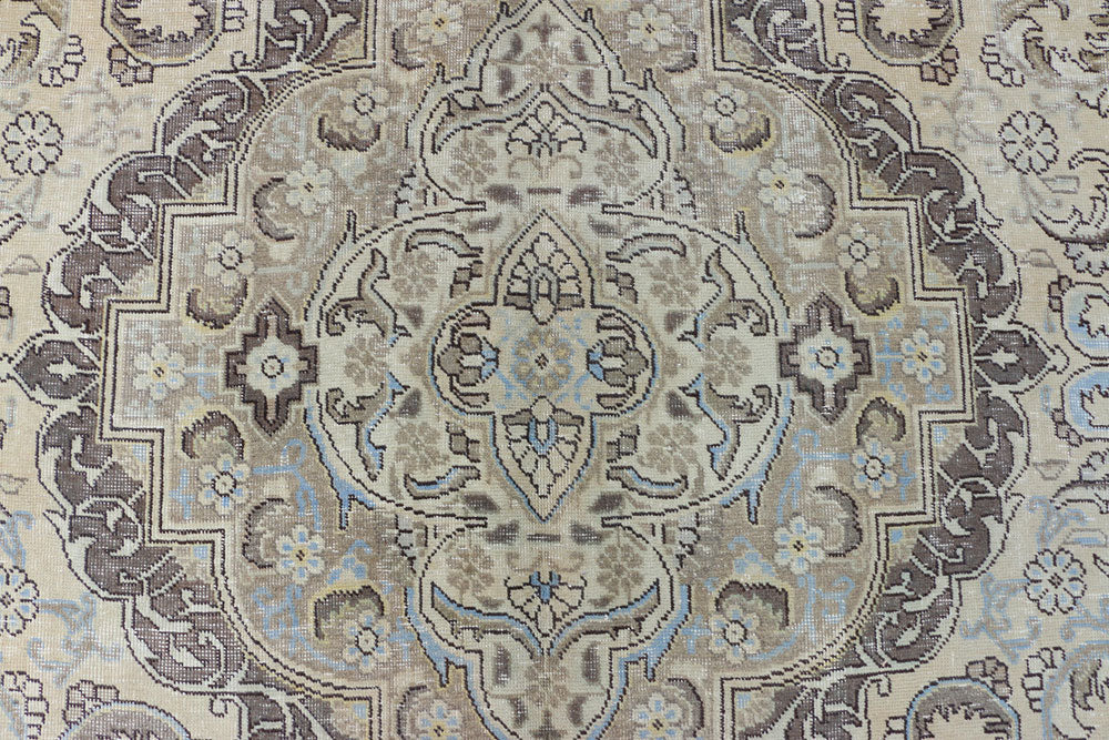Light Grey Vintage 9' 8 x 12' 11 - No. 37554 - ALRUG Rug Store