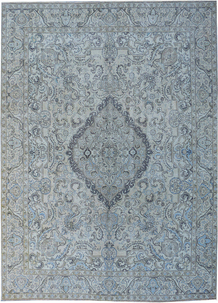 Light Grey Vintage 9' 8 x 12' 11 - No. 37554 - ALRUG Rug Store