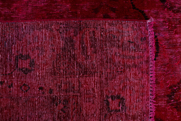 Maroon Overdyed 7' 9 x 9' 11 - No. 37558 - ALRUG Rug Store