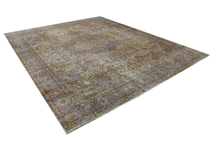 Tan Vintage 9' 11 x 12' 9 - No. 37567 - ALRUG Rug Store