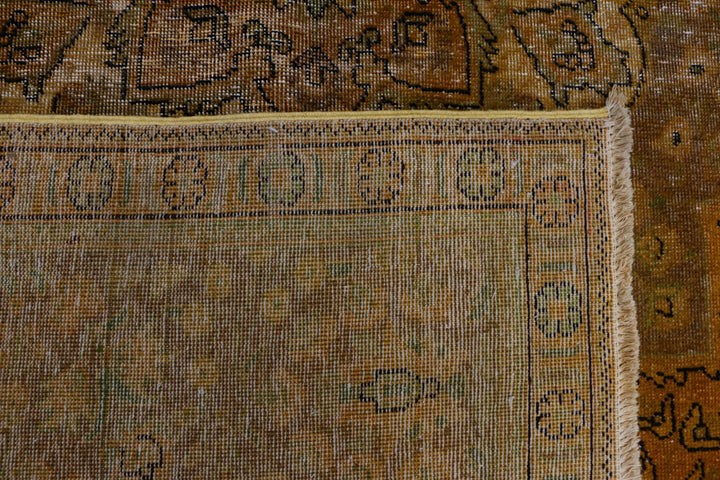 Dark Goldenrod Overdyed 9' 10 x 12' 10 - No. 37568 - ALRUG Rug Store