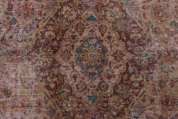 Tan Vintage 9' 2 x 12' 8 - No. 37572 - ALRUG Rug Store