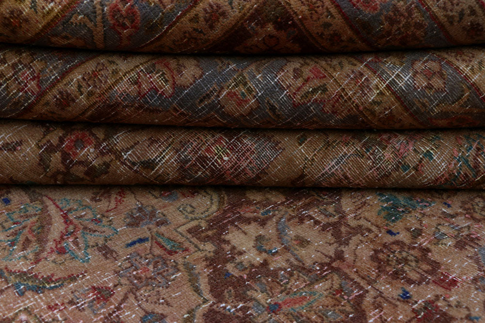 Tan Vintage 9' 2 x 12' 8 - No. 37572 - ALRUG Rug Store