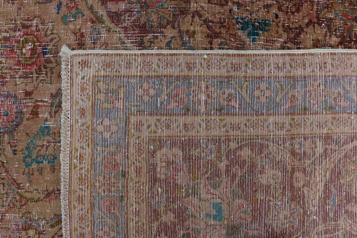 Tan Vintage 9' 2 x 12' 8 - No. 37572 - ALRUG Rug Store