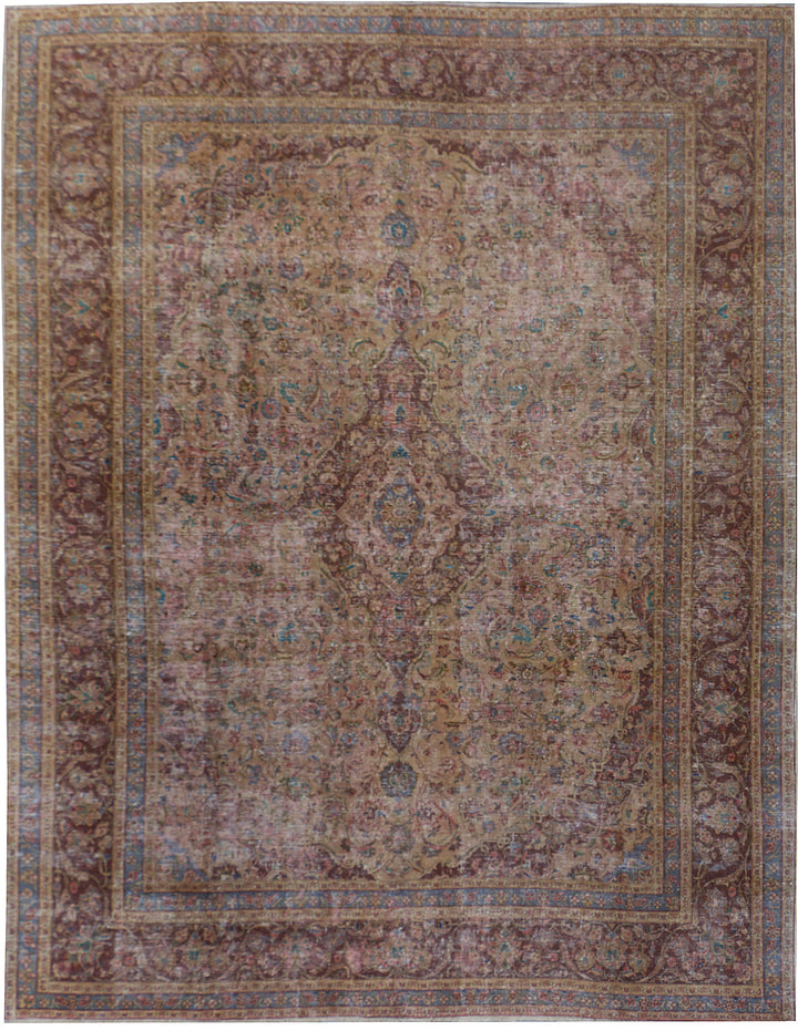 Tan Vintage 9' 2 x 12' 8 - No. 37572 - ALRUG Rug Store