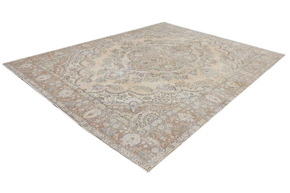Tan Overdyed 9' 4 x 12' 8 - No. 37575 - ALRUG Rug Store