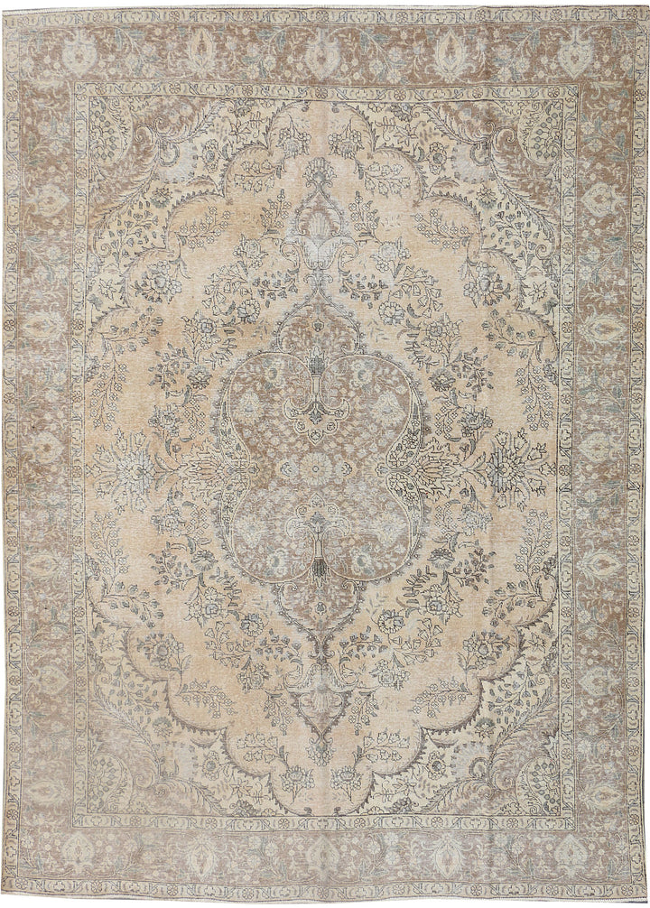 Tan Overdyed 9' 4 x 12' 8 - No. 37575 - ALRUG Rug Store