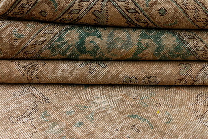 Tan Vintage 9' 7 x 12' 4 - No. 37576 - ALRUG Rug Store