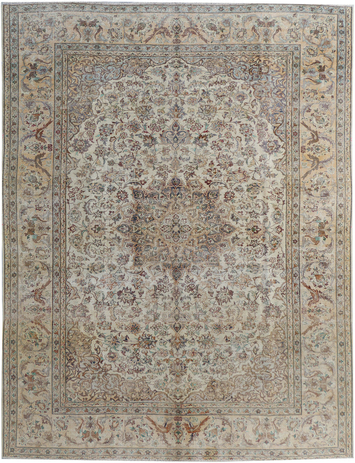 Beige Vintage 9' 7 x 12' 8 - No. 37577 - ALRUG Rug Store