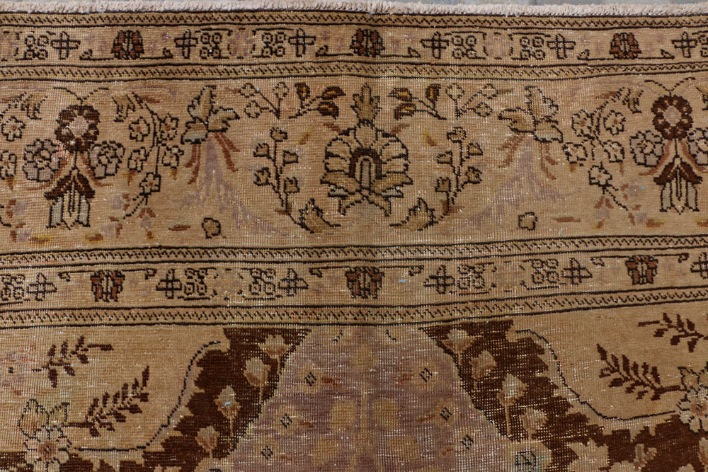 Tan Vintage 9' 6 x 13' 8 - No. 37579 - ALRUG Rug Store