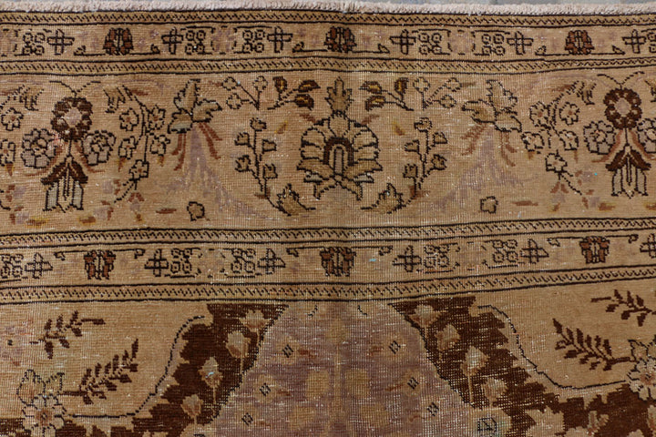 Tan Vintage 9' 6 x 13' 8 - No. 37579 - ALRUG Rug Store