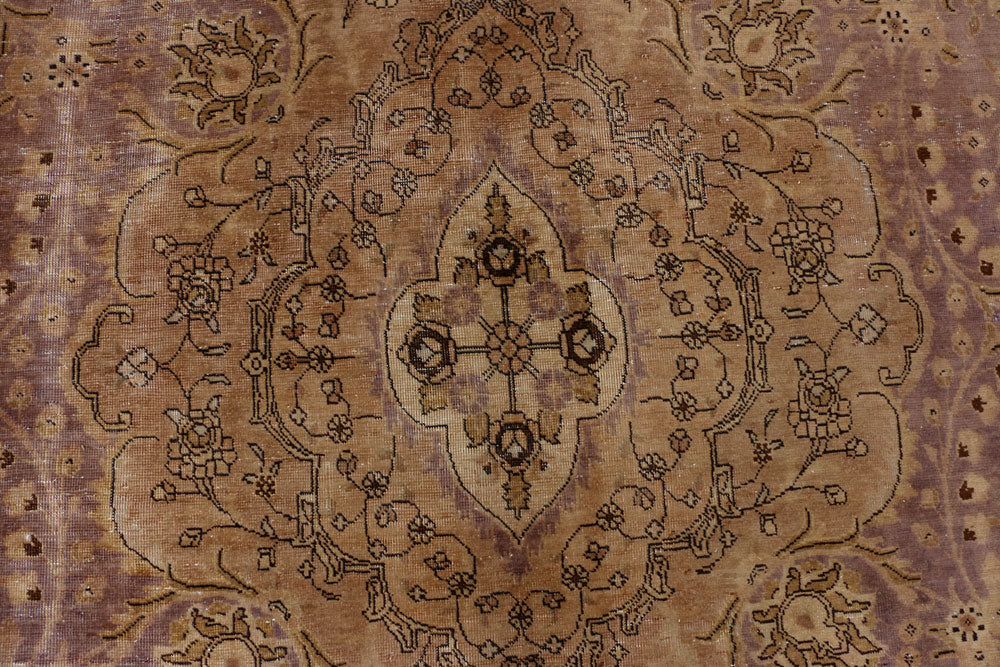 Tan Vintage 9' 6 x 13' 8 - No. 37579 - ALRUG Rug Store