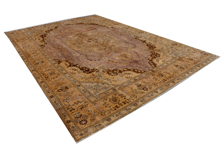 Tan Vintage 9' 6 x 13' 8 - No. 37579 - ALRUG Rug Store