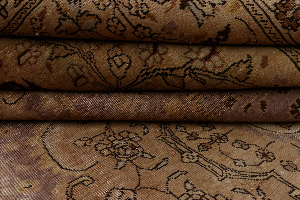 Tan Vintage 9' 6 x 13' 8 - No. 37579 - ALRUG Rug Store