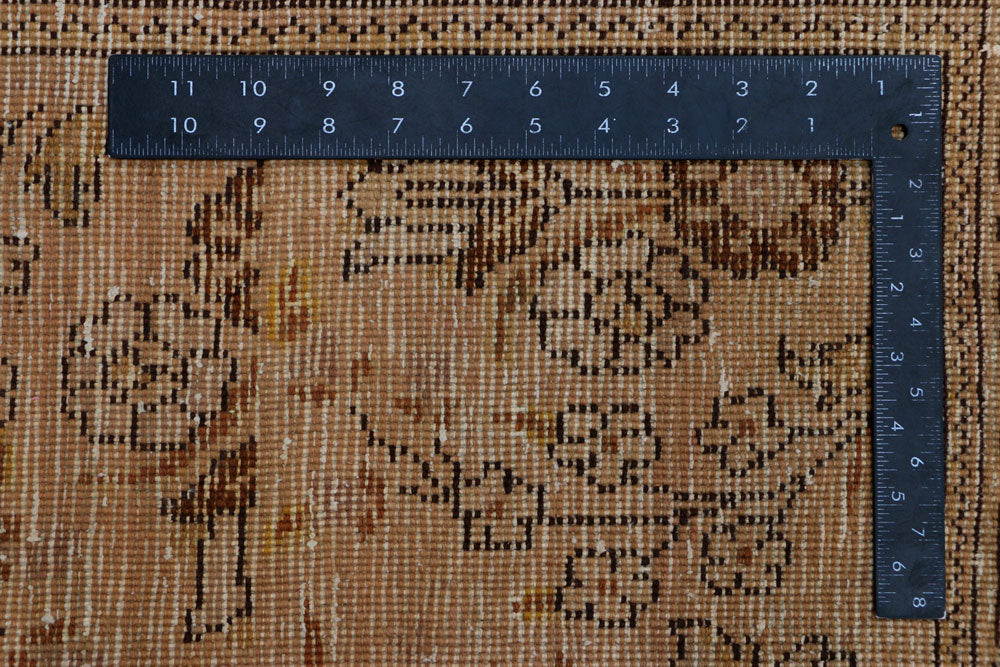 Tan Vintage 9' 6 x 13' 8 - No. 37579 - ALRUG Rug Store