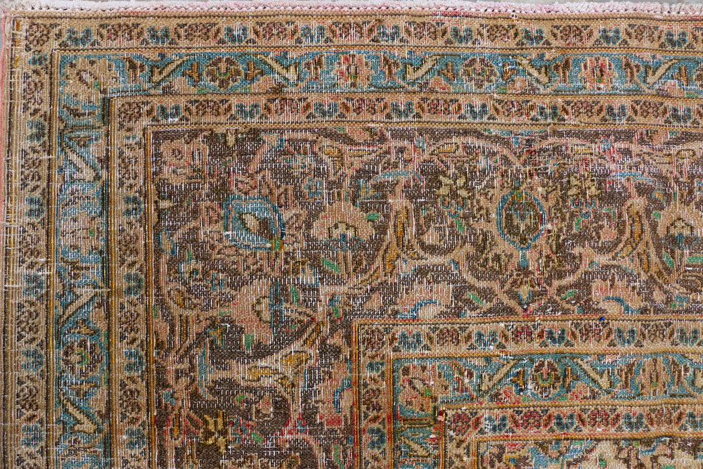 Dark Salmon Vintage 9' 5 x 12' 6 - No. 37582 - ALRUG Rug Store