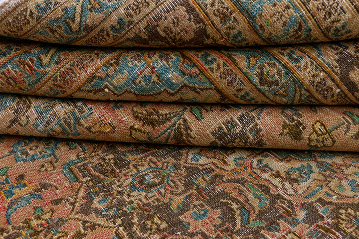 Dark Salmon Vintage 9' 5 x 12' 6 - No. 37582 - ALRUG Rug Store