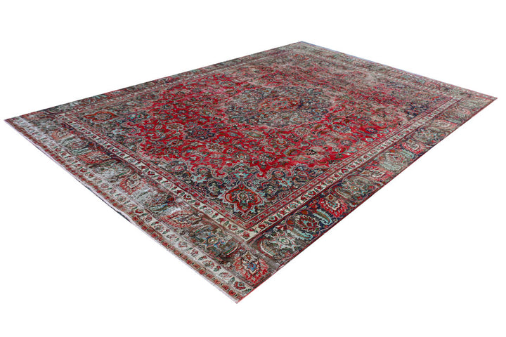 Firebrick Vintage 8' 6 x 12' 5 - No. 37586 - ALRUG Rug Store