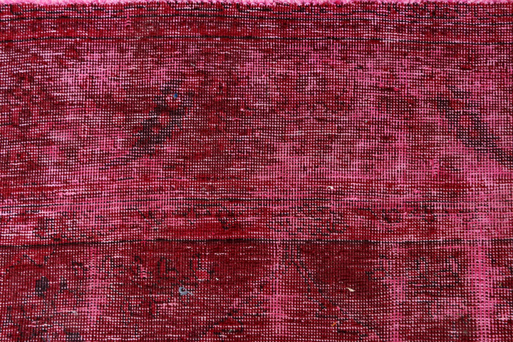 Crimson Overdyed 6' 3 x 9' 1 - No. 37591 - ALRUG Rug Store