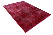 Crimson Overdyed 6' 3 x 9' 1 - No. 37591 - ALRUG Rug Store