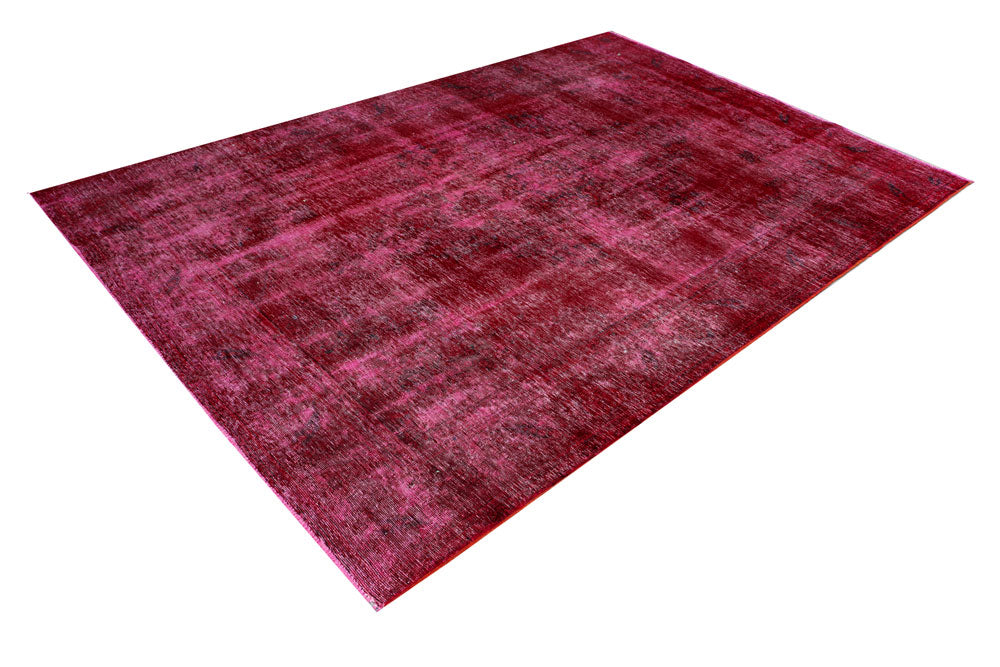 Crimson Overdyed 6' 3 x 9' 1 - No. 37591 - ALRUG Rug Store