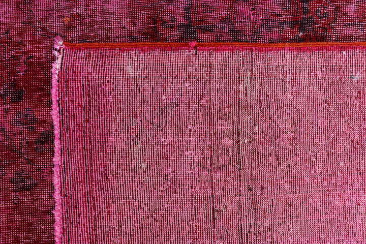 Crimson Overdyed 6' 3 x 9' 1 - No. 37591 - ALRUG Rug Store