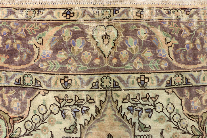 Wheat Vintage 6' 1 x 9' 10 - No. 37592 - ALRUG Rug Store