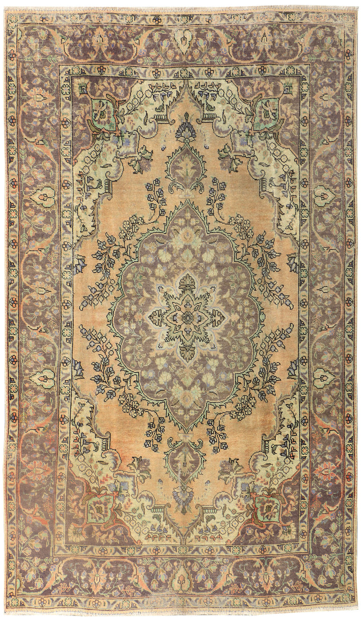 Wheat Vintage 6' 1 x 9' 10 - No. 37592 - ALRUG Rug Store