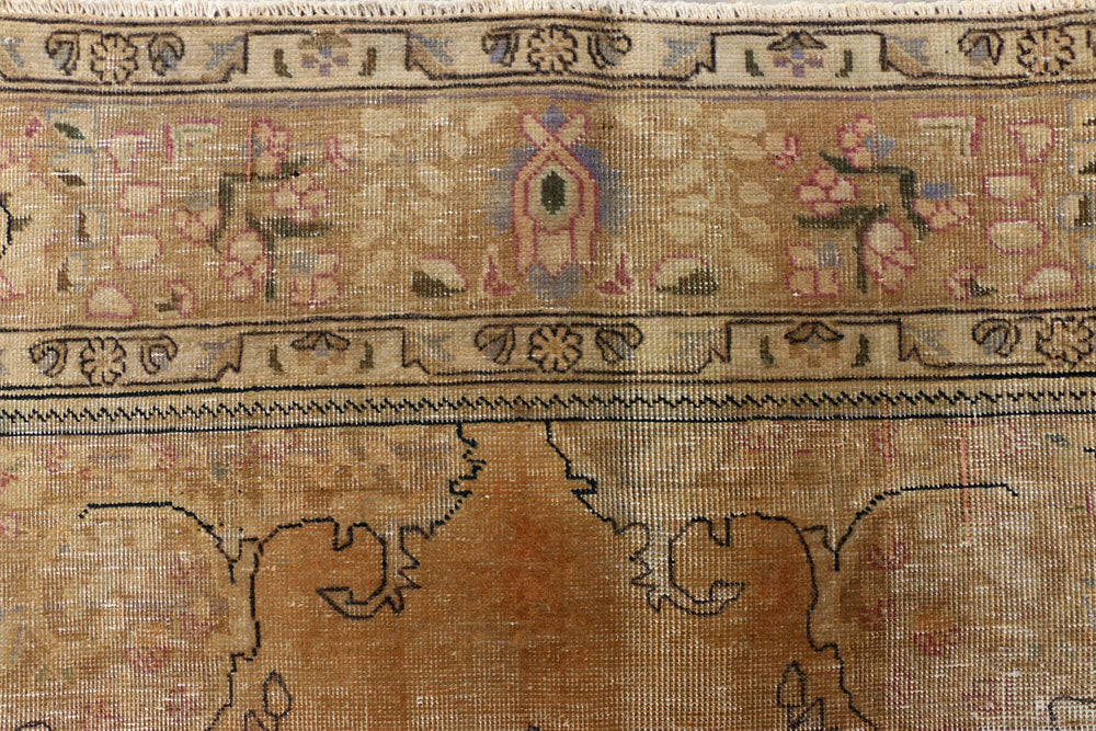 Tan Vintage 6' 9 x 9' 3 - No. 37594 - ALRUG Rug Store