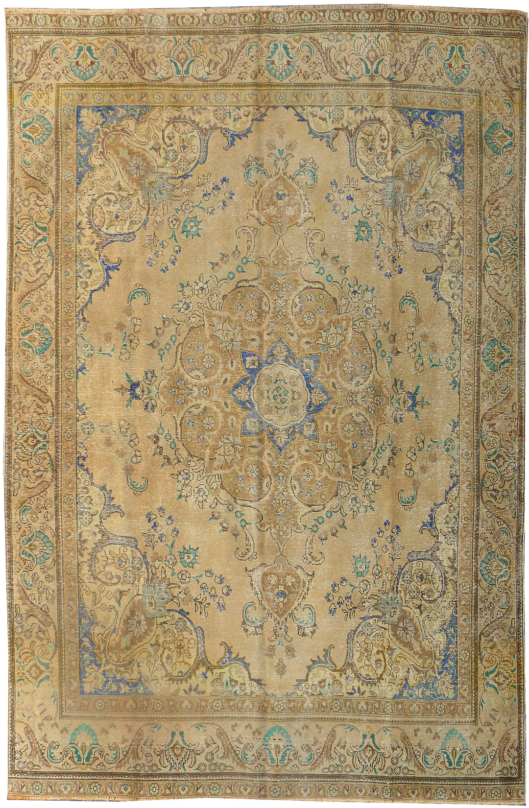Tan Vintage 8' 11 x 12' - No. 37596 - ALRUG Rug Store