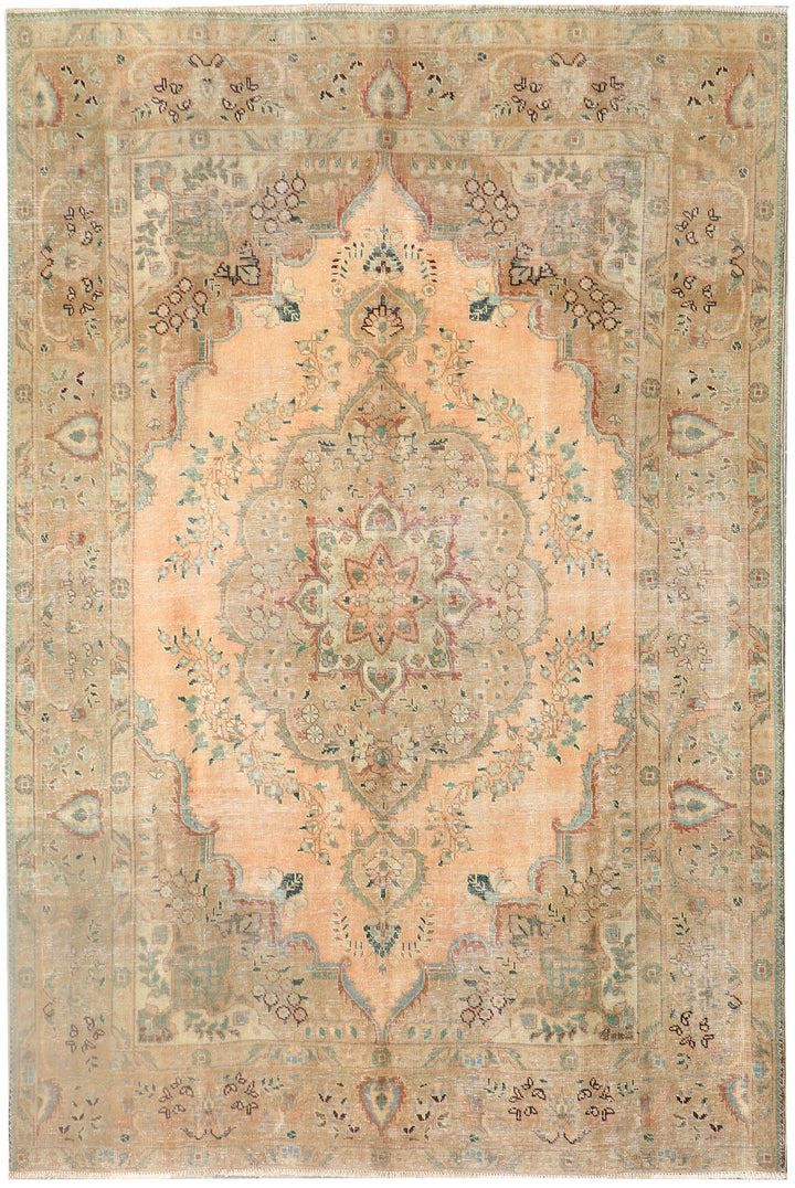 Bisque Vintage 6' 7 x 9' 5 - No. 37599 - ALRUG Rug Store