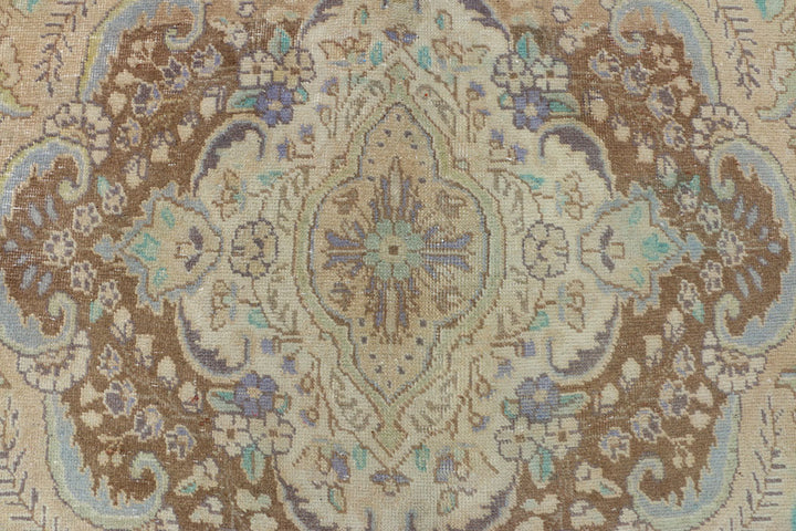 Tan Overdyed 9' 3 x 12' 8 - No. 37600 - ALRUG Rug Store