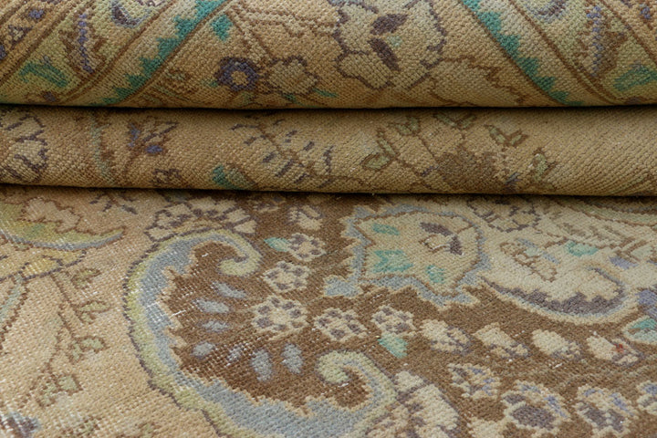 Tan Overdyed 9' 3 x 12' 8 - No. 37600 - ALRUG Rug Store