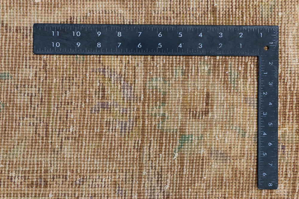 Tan Overdyed 9' 3 x 12' 8 - No. 37600 - ALRUG Rug Store