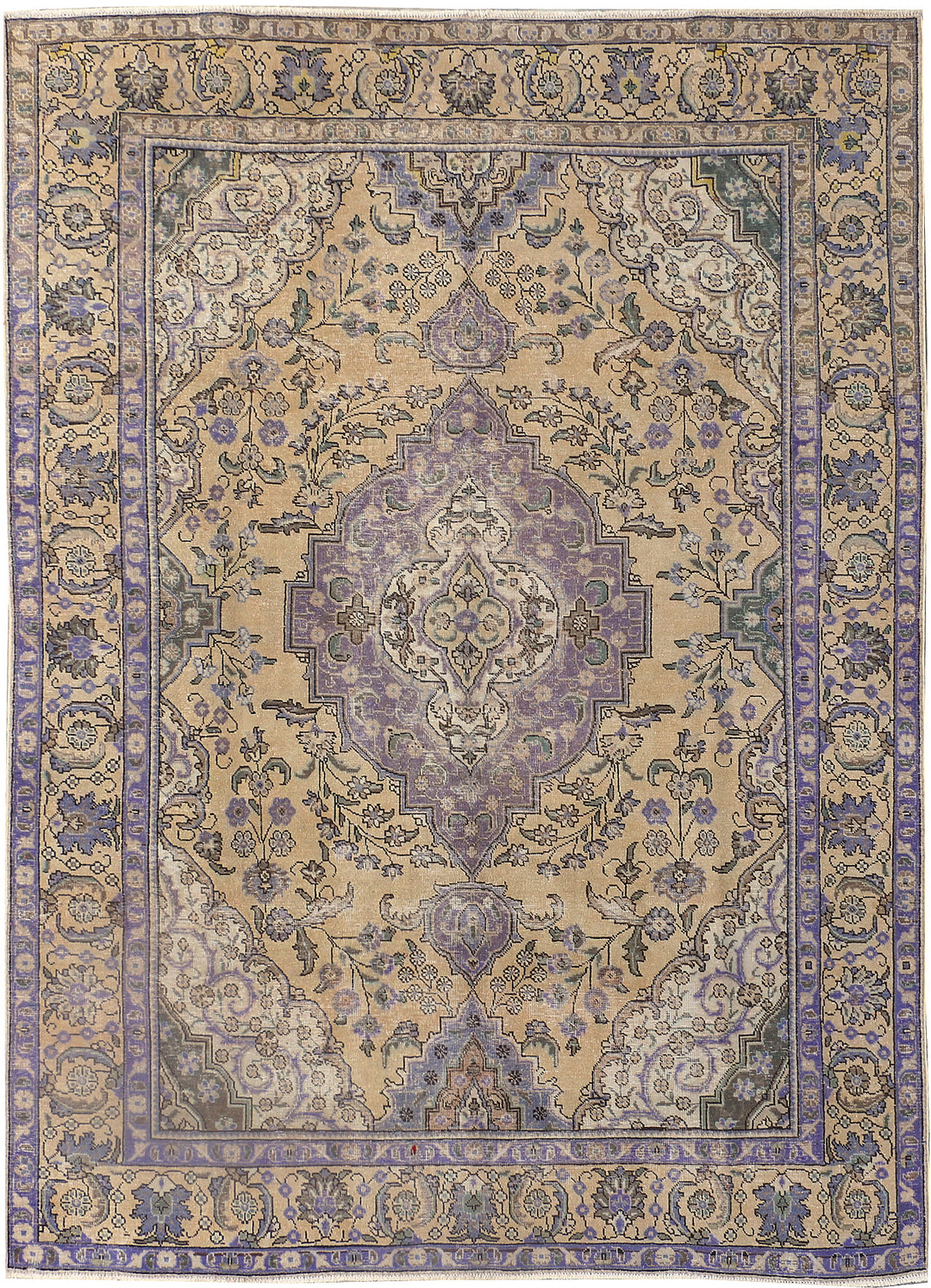 Tan Vintage 7' 7 x 11' - No. 37601 - ALRUG Rug Store