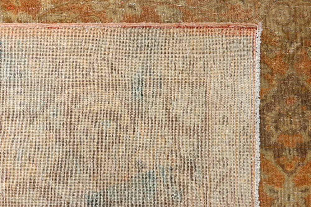 Dark Goldenrod Vintage 7' 5 x 10' 7 - No. 37602 - ALRUG Rug Store