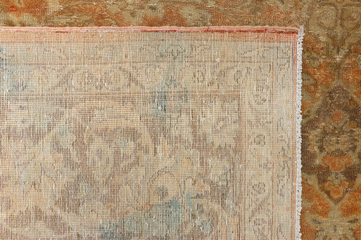 Dark Goldenrod Vintage 7' 5 x 10' 7 - No. 37602 - ALRUG Rug Store