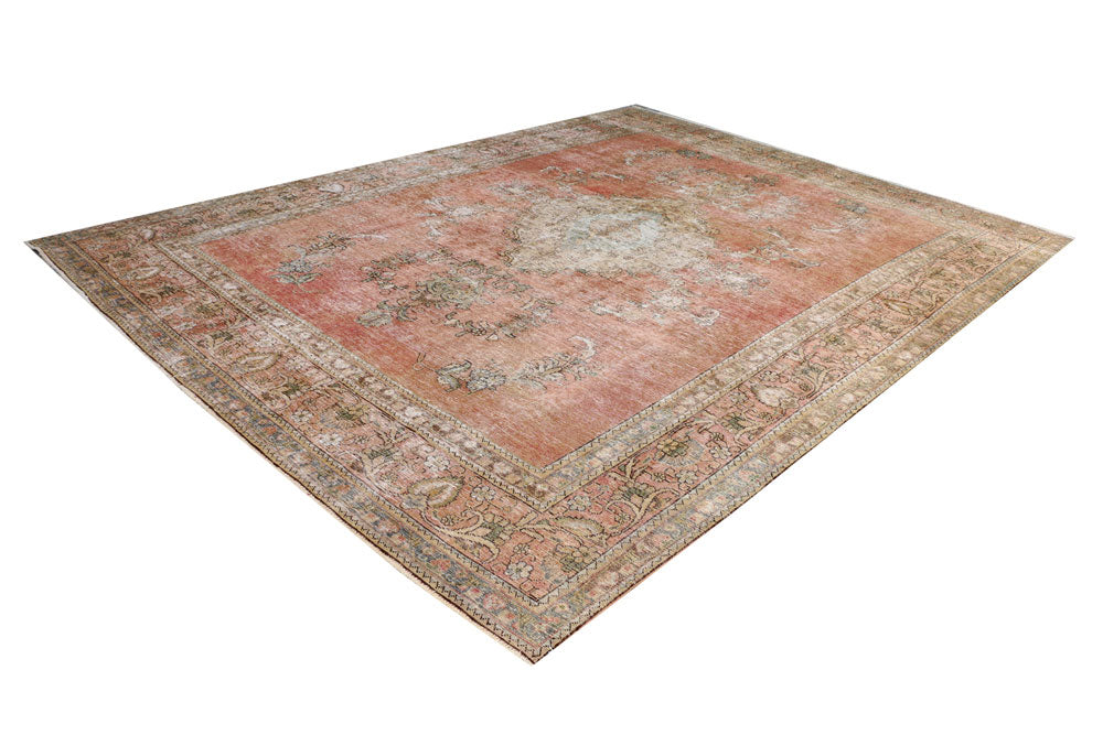 Indian Red Vintage 9' 8 x 12' 6 - No. 37606 - ALRUG Rug Store