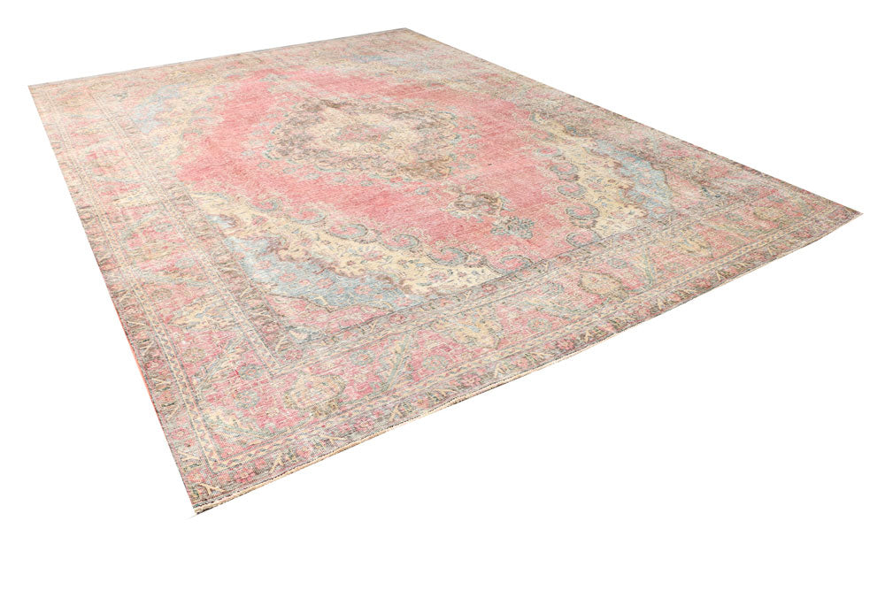 Indian Red Overdyed 9' 7 x 12' 10 - No. 37611 - ALRUG Rug Store