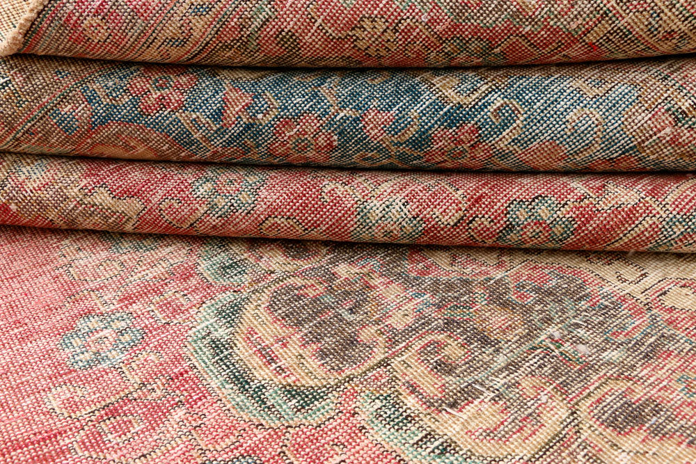 Indian Red Overdyed 9' 7 x 12' 10 - No. 37611 - ALRUG Rug Store